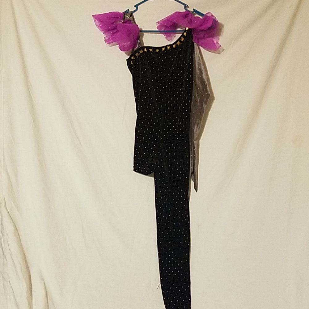 Asymmetric dance costume